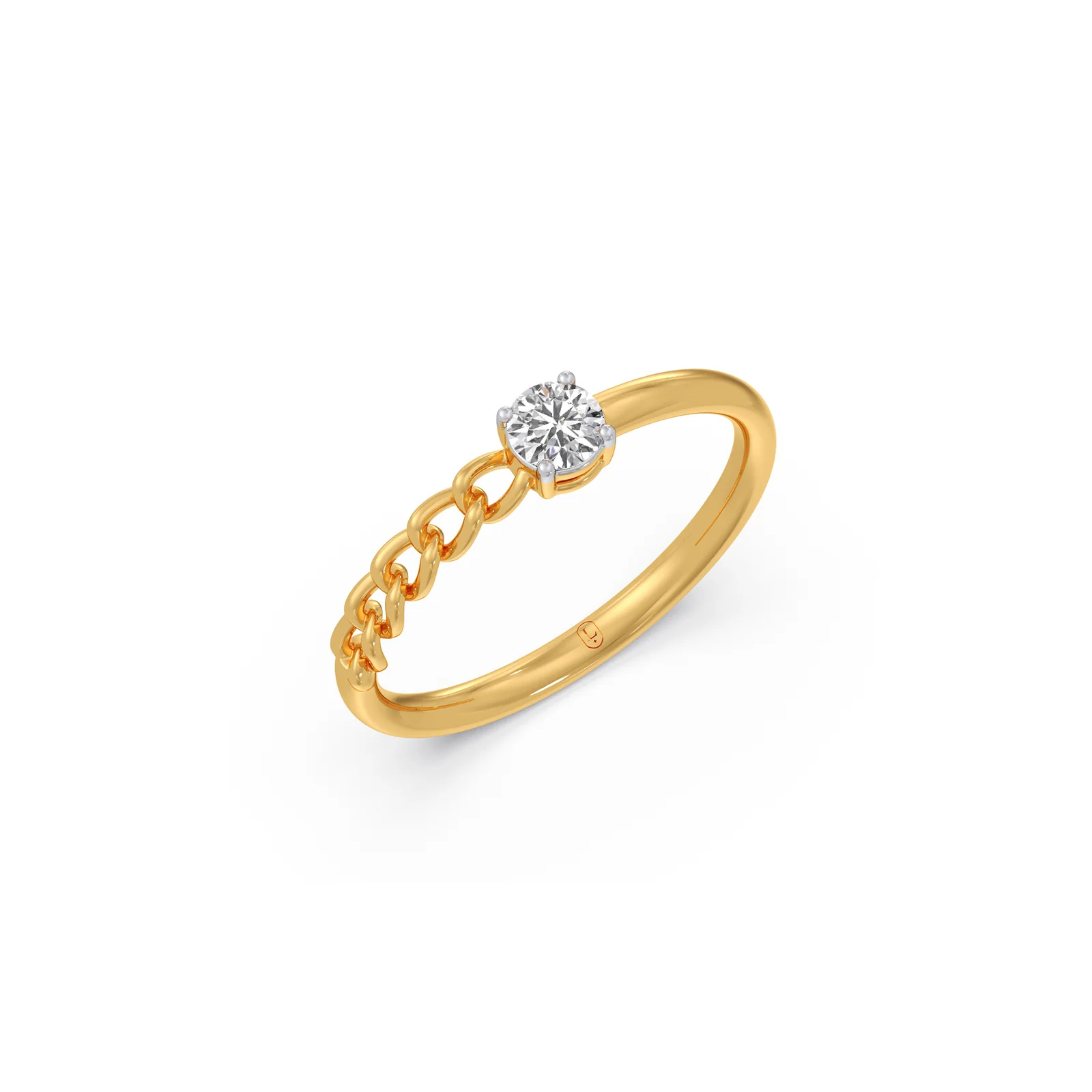Full Eternity Round Diamond Ring — alternate view