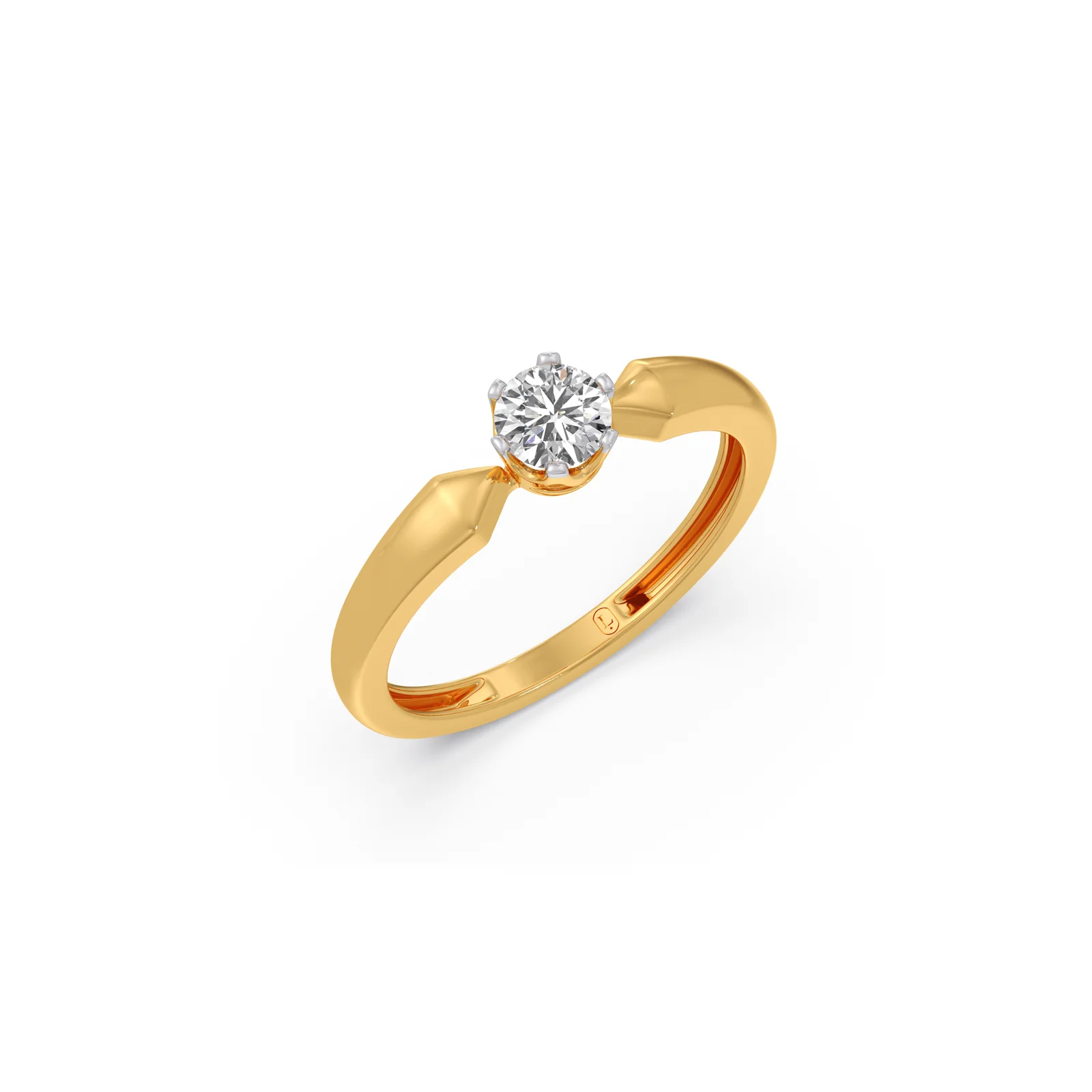 0.15Ct Half Eternity Round Diamond Band